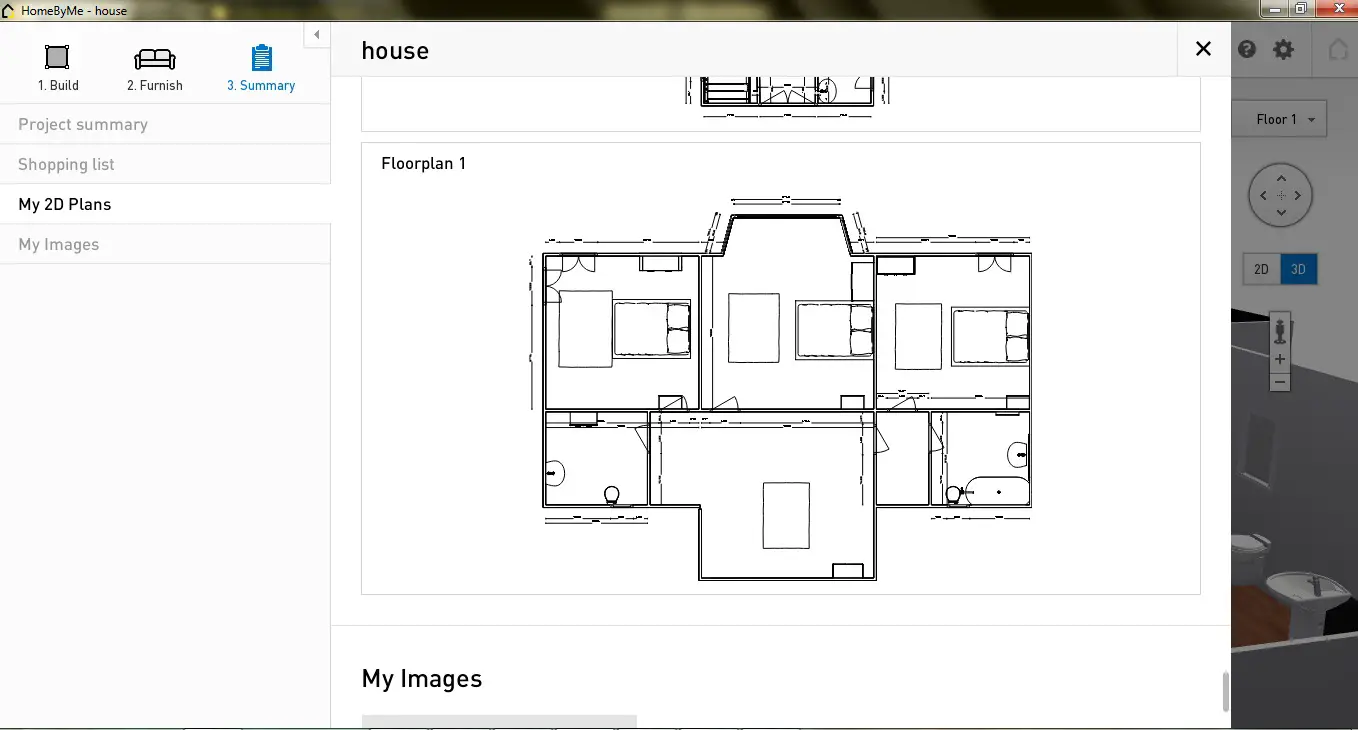 Drawing Home Map Modern House