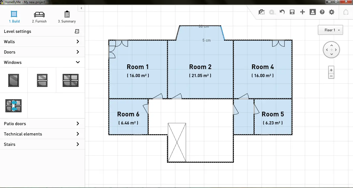 Free Floor Plan Software HomeByMe Review