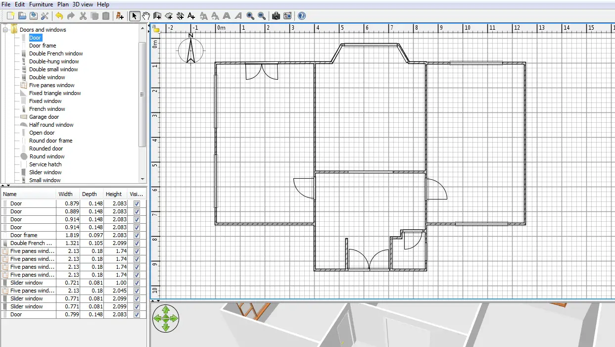 Free Floor Plan Software SweetHome3D Review