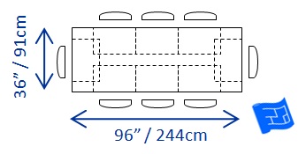 Dining Room Table Seating For 8