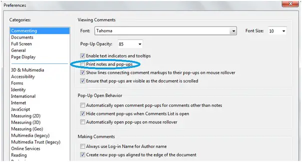 more commenting preferences more commenting preferences