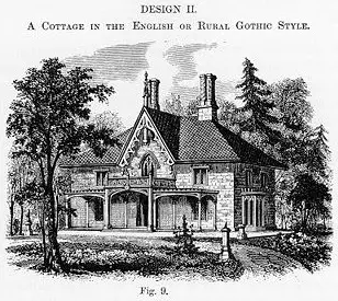 Country Style House Illustration Country Style House Illustration