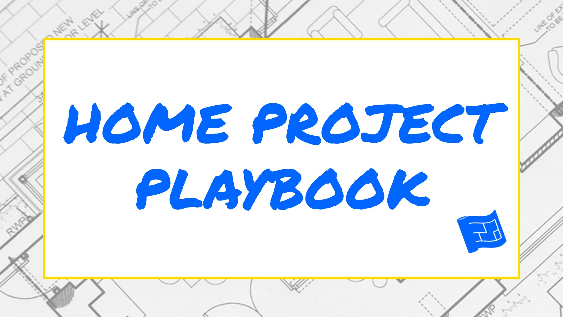 Home project playbook image