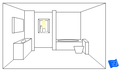 bathroom lighting ideas shower lighting niche