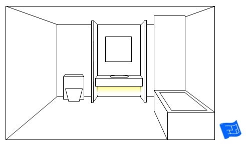 bathroom lighting ideas glow under vanity