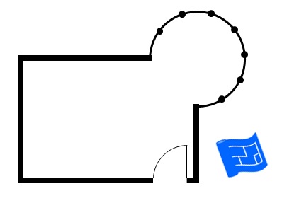 bay window designs corner circular bay