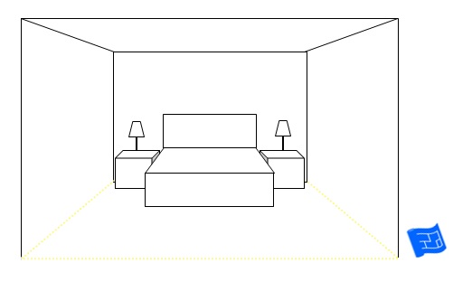 bedroom lighting ideas ropelight floor level
