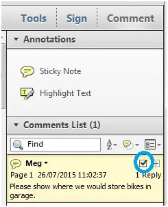 architect check box architect check box