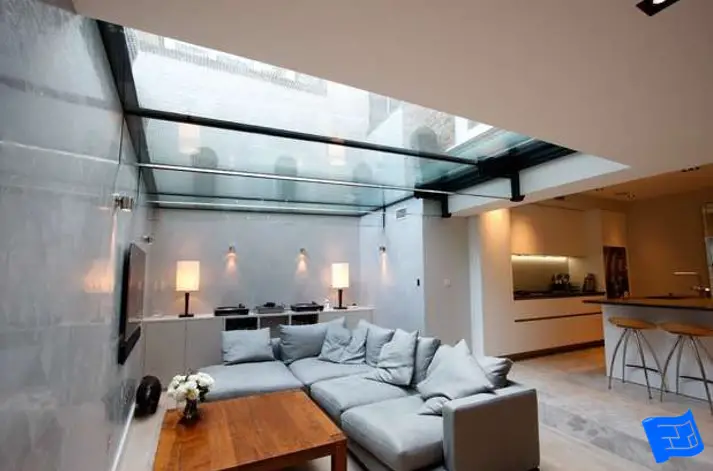 basement conversion with sky light basement conversion with sky light