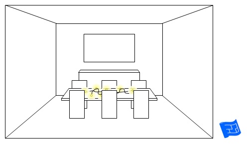 Fairy lights on the table