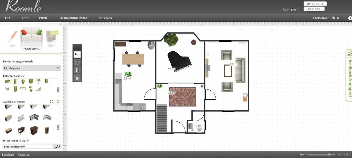 Free Floor Plan Software Roomle Review