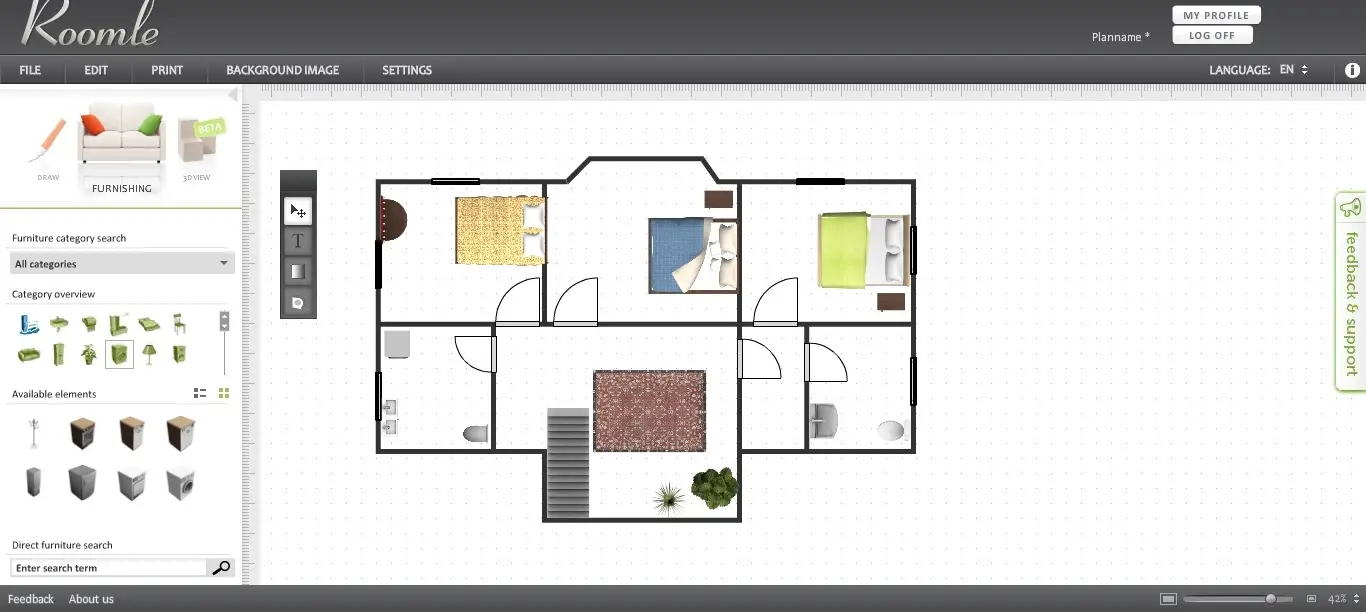 Free Floor Plan  Software  Roomle Review 