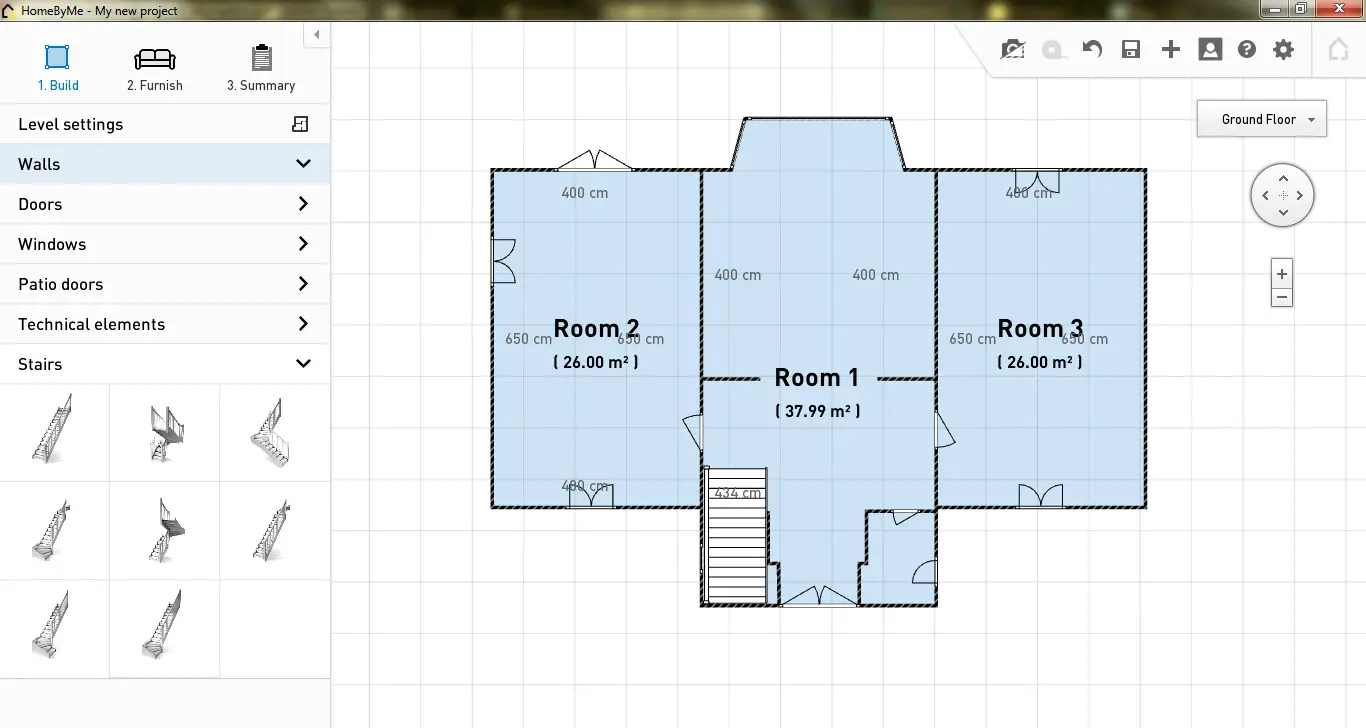 Free Floor Plan Software HomeByMe Review