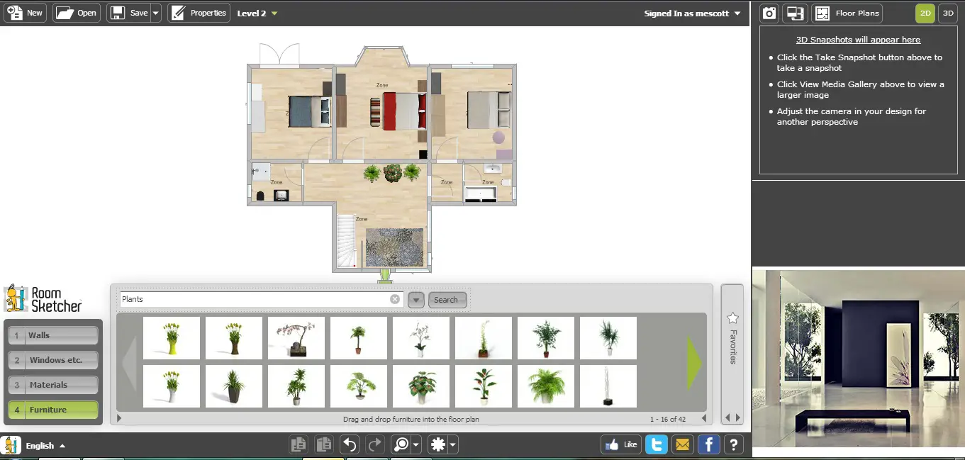 Free Floor Plan Software  RoomSketcher  Review