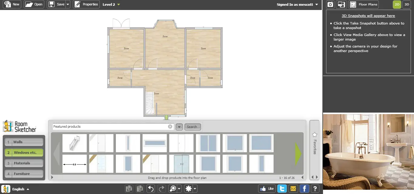  Free  Floor  Plan  Software RoomSketcher Review