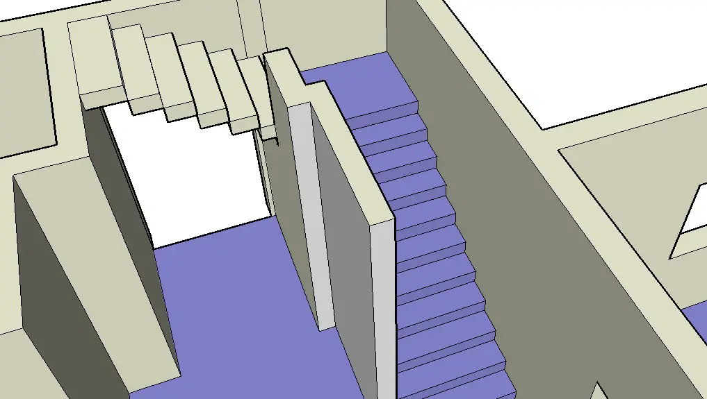 Making stairs in Sketchup