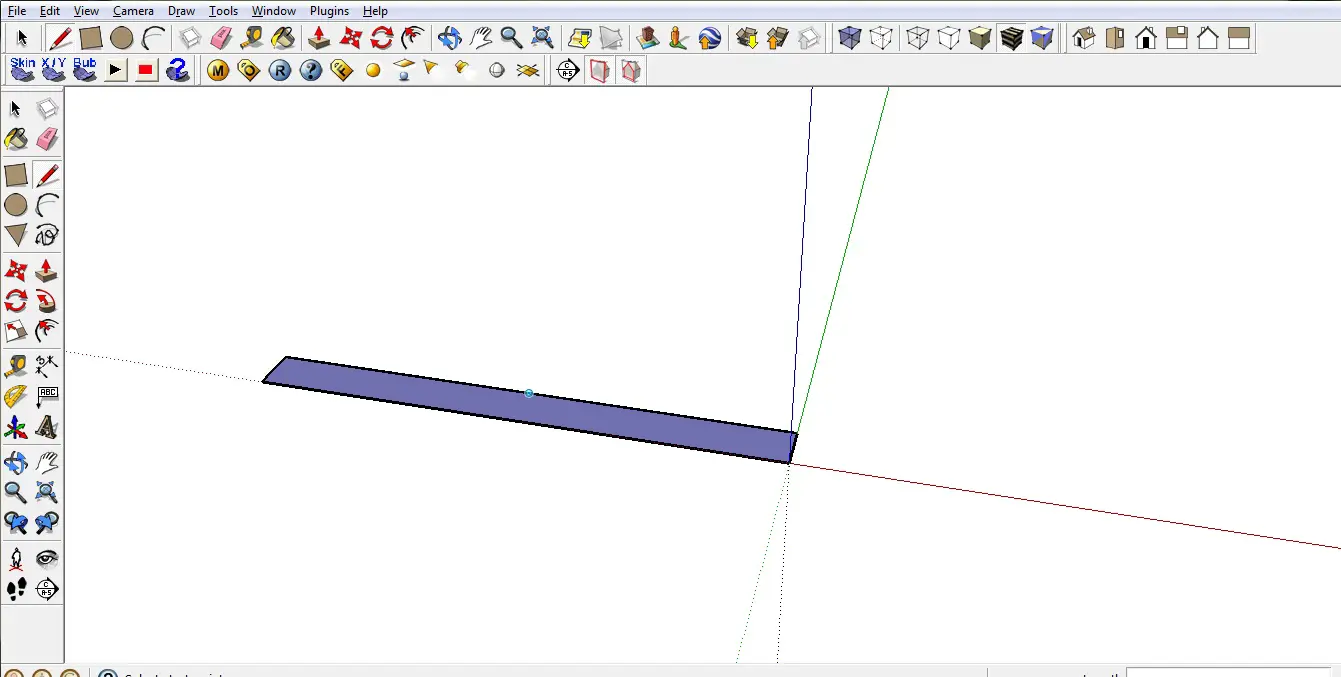 Sketchup review wall base