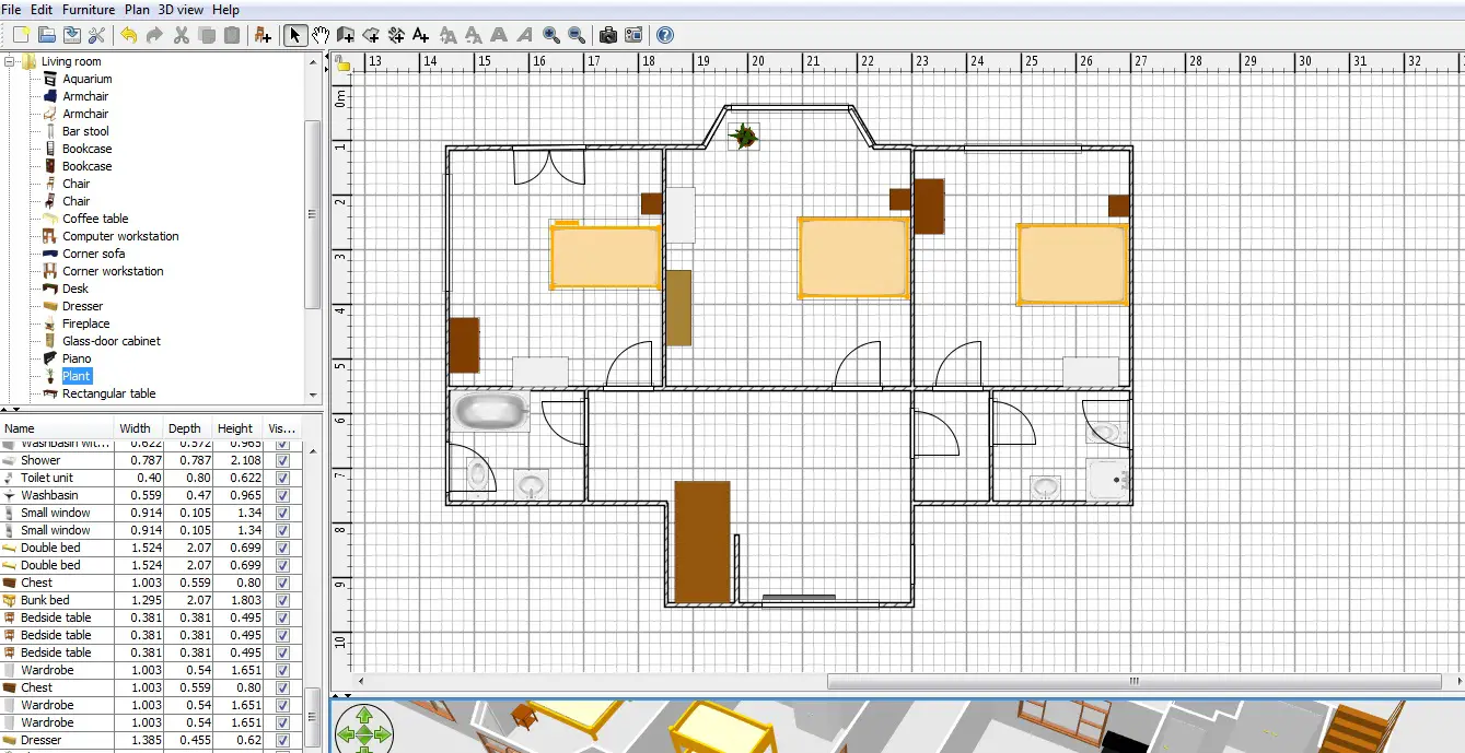 Free Floor Plan Software SweetHome3D Review Free Floor Plan Software SweetHome3D Review