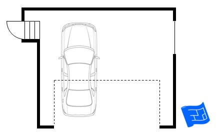 garage steps shielded