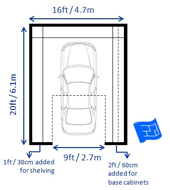 garage storage ideas both sides lower wall storage