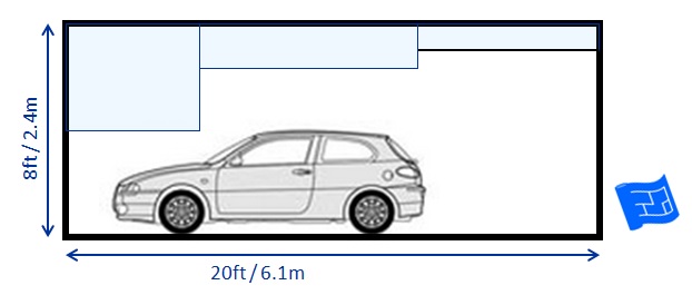 garage storage in the roof