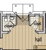 Hall with angles Hall with angles
