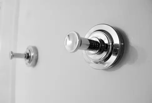 towel hooks near the shower towel hooks near the shower