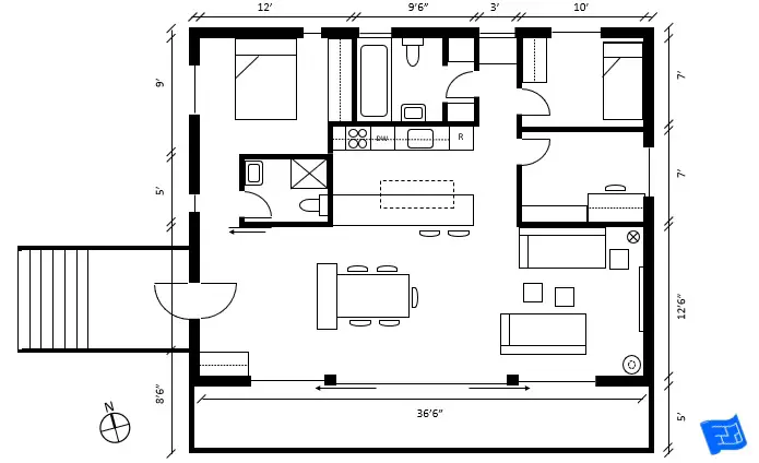 how to read floor plans full plan