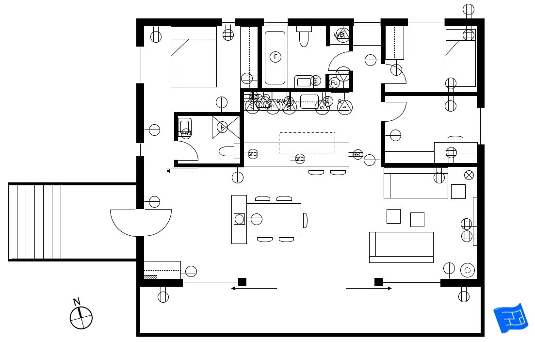 How to Draw Blueprints for a House (with Pictures) - wikiHow