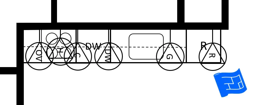 how to read electrical plans kitchen appliance outlets