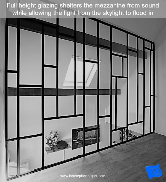 indoor windows mezzanine inside