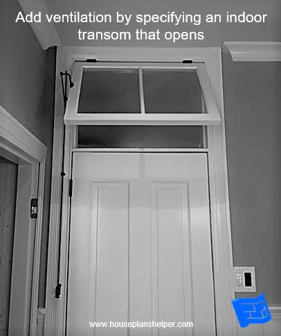 indoor windows opening transom