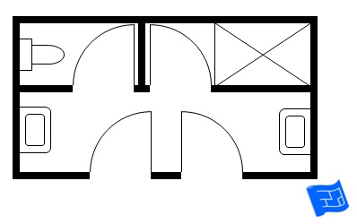 Jack And Jill Bathroom Floor Plans