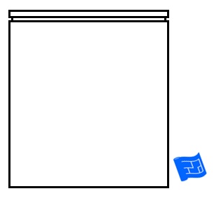 countertop designs thin profile raised by spacer