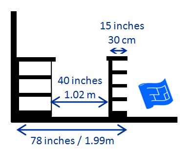 kitchen island designs 1ft section shelves away