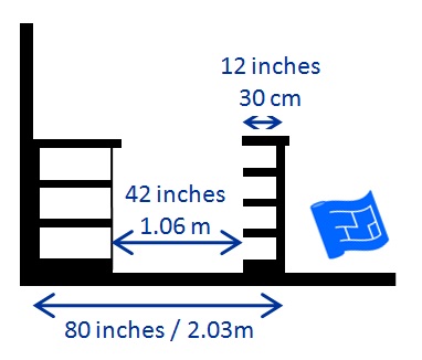 kitchen island designs 1ft section shelves facing kitchen