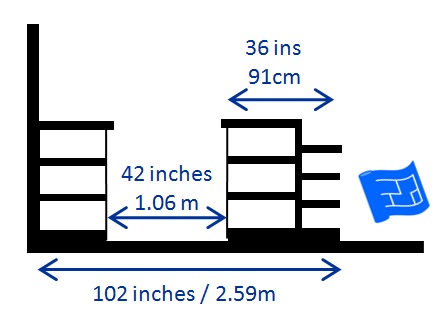 kitchen island designs 3ft section table height