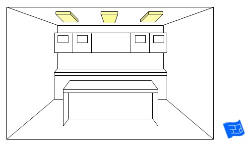kitchen lighting ideas florescent tubes