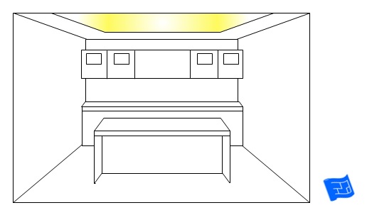 kitchen lighting ideas coffered ceiling lighting