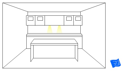 kitchen lighting extractor hood lighting