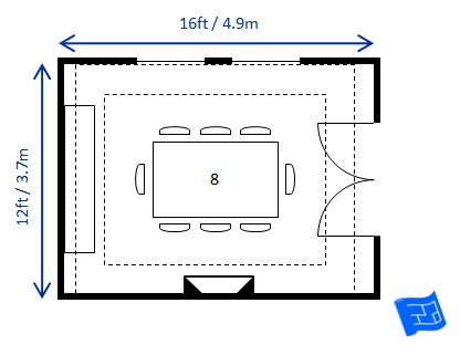  Dining  Room  Size