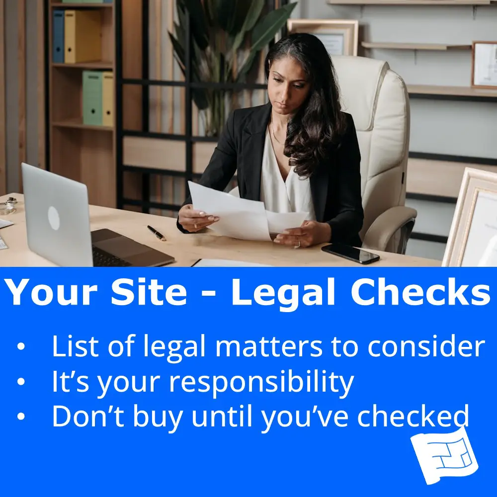 legal checks for your site