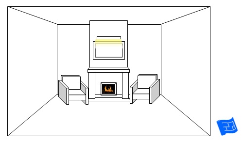 living room lighting ideas picture light fireplace