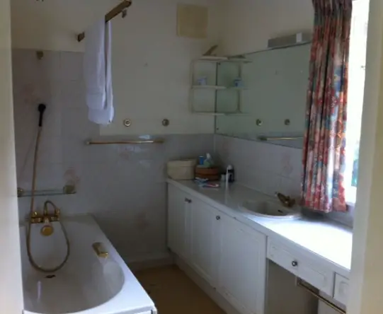 master bathroom - first view master bathroom - first view