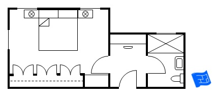 master bedroom floor plan vestibule entry 1