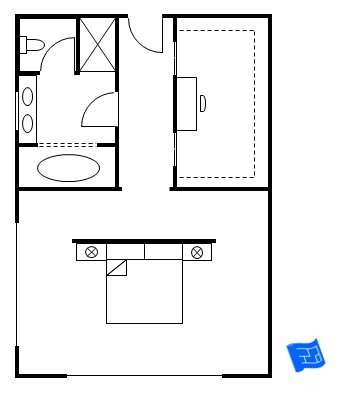 master bedroom floor plans