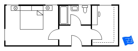 master bedroom floor plan vestibule entry 6