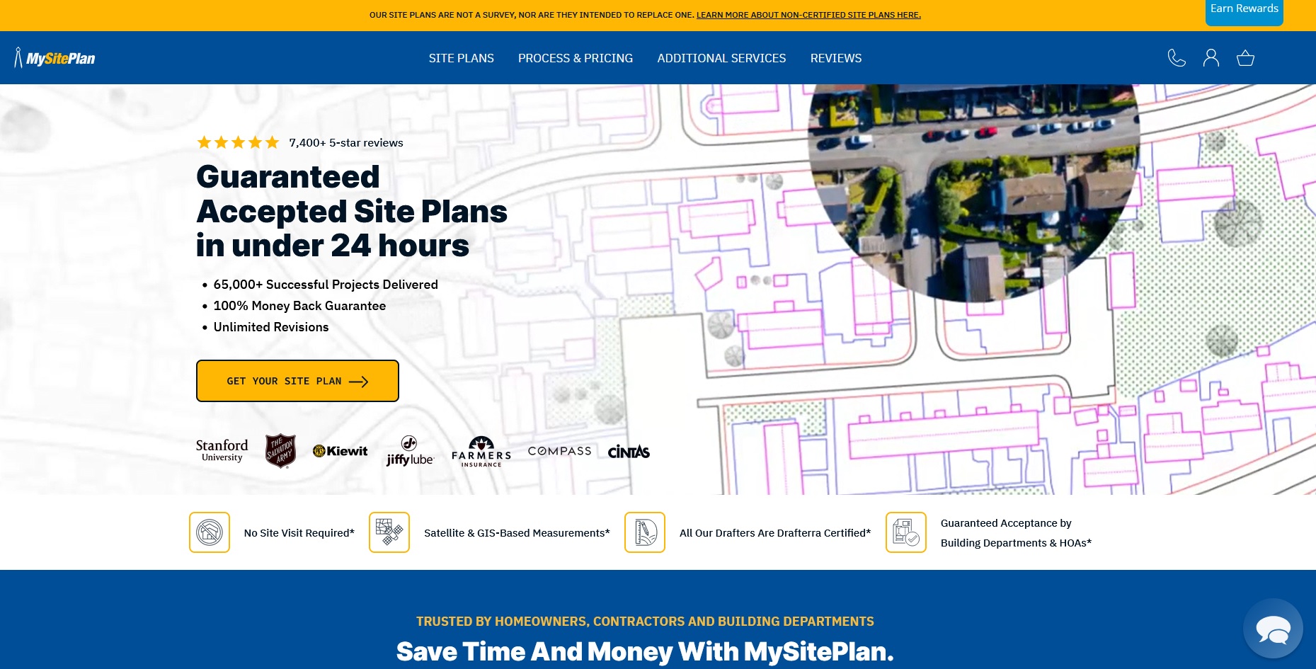 my site plan front page my site plan front page