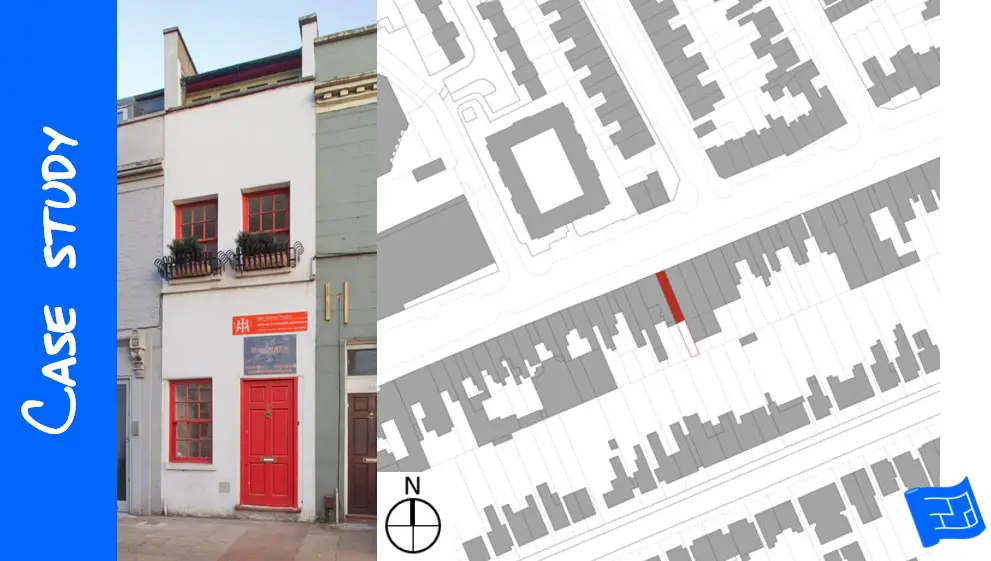 house plans for narrow lots -  london case study
