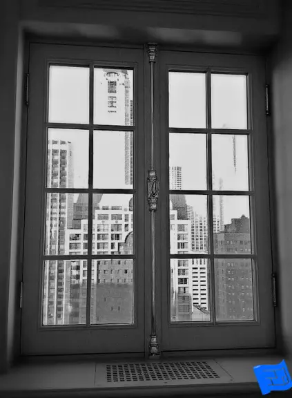 Parts of a window - espagnolette closure